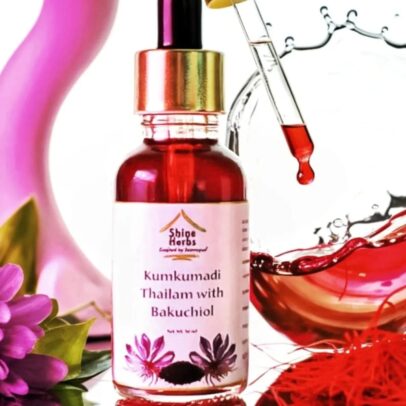 Kumkumadhi Thailam with Bakuchiol