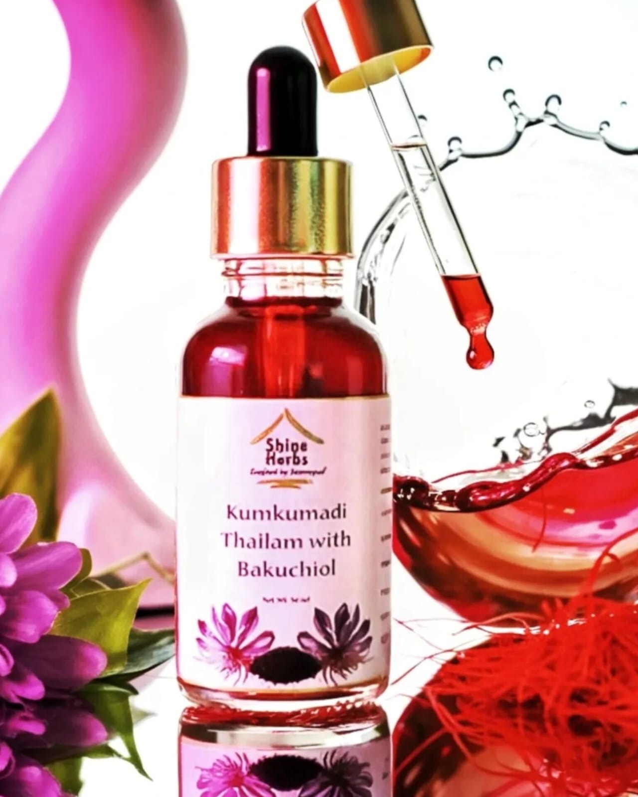 Kumkumadhi Thailam with Bakuchiol